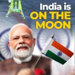 Narendra Modi Instagram – Proud moment for 🇮🇳.

Congratulations to ISRO for #Chandrayaan’s success