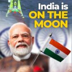 Narendra Modi Instagram - Proud moment for 🇮🇳. Congratulations to ISRO for #Chandrayaan’s success