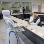 Narendra Modi Instagram - Fascinating Robotics Gallery at Gujarat Science City. Don’t miss the picture of the Robot serving us tea as well!