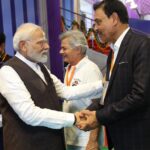 Narendra Modi Instagram - Varanasi will get a 🏏 stadium. Laid the foundation stone for this project. Also interacted with eminent sports personalities.