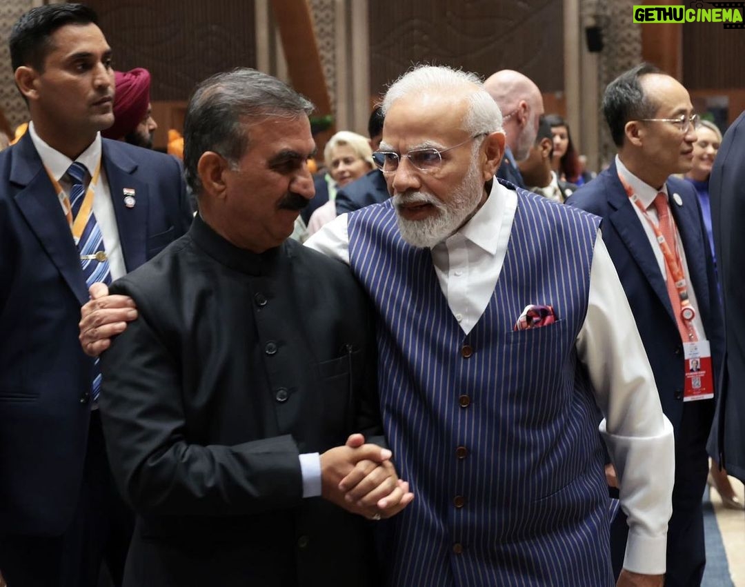 Narendra Modi Instagram - At the G20 Gala Dinner last evening.