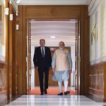 Narendra Modi Instagram – Welcomed @potus @joebiden 🇺🇸 , PM Sheikh Hasina 🇧🇩 and PM Pravind Jugnauth 🇲🇺 at 7, Lok Kalyan Marg, Delhi.