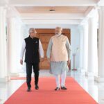 Narendra Modi Instagram - Welcomed @potus @joebiden 🇺🇸 , PM Sheikh Hasina 🇧🇩 and PM Pravind Jugnauth 🇲🇺 at 7, Lok Kalyan Marg, Delhi.