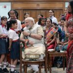 Narendra Modi Instagram - A very very special Raksha Bandhan at 7, Lok Kalyan Marg.