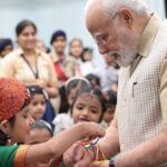 Narendra Modi Instagram - A very very special Raksha Bandhan at 7, Lok Kalyan Marg.