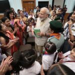 Narendra Modi Instagram - A very very special Raksha Bandhan at 7, Lok Kalyan Marg.
