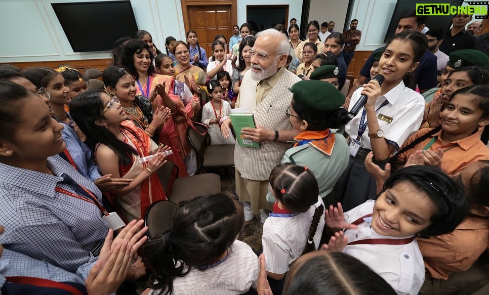 Narendra Modi Instagram - A very very special Raksha Bandhan at 7, Lok Kalyan Marg.