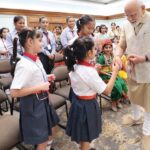 Narendra Modi Instagram - A very very special Raksha Bandhan at 7, Lok Kalyan Marg.