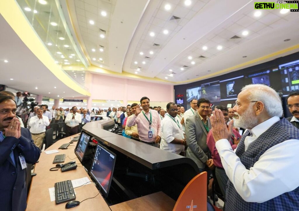 Narendra Modi Instagram - At ISRO, where every corner holds a universe of possibilities!