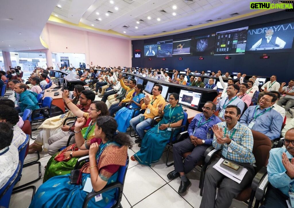 Narendra Modi Instagram - At ISRO, where every corner holds a universe of possibilities!
