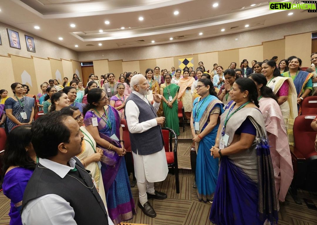 Narendra Modi Instagram - At ISRO, where every corner holds a universe of possibilities!