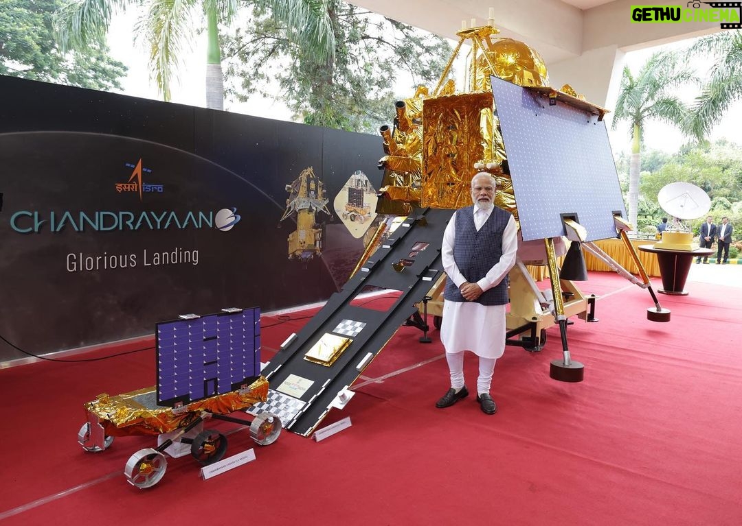 Narendra Modi Instagram - At ISRO, where every corner holds a universe of possibilities!