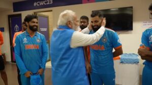 Narendra Modi Instagram - Met the Men in Blue after the World Cup Final. India stands with them today and always.