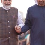 Narendra Modi Instagram - The people of Ahmedabad gave a warm welcome to HH @mohamedbinzayed.