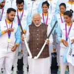 Narendra Modi Instagram - Excellent interaction with our Asian Games contingent. India is proud of our champions!