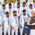 Narendra Modi Instagram - Excellent interaction with our Asian Games contingent. India is proud of our champions!