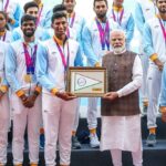 Narendra Modi Instagram - Excellent interaction with our Asian Games contingent. India is proud of our champions!