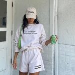 Natalee Linez Instagram - i hate to pick favorites because they’re all my children and I love them equally but the I am radiant set is…fire. And almost sold out 🙂 @mymagicmornings West Hollywood, California