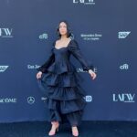 Natalee Linez Instagram - idk what era this is, but i’m down..🖤 styled by @jaimaofficial #lafw Los Angeles, California