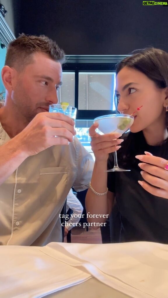 Natalee Linez Instagram - tag someone who owes you a drink🤭🥂 is it hot toddy season yet? #couples #reelsinstagram