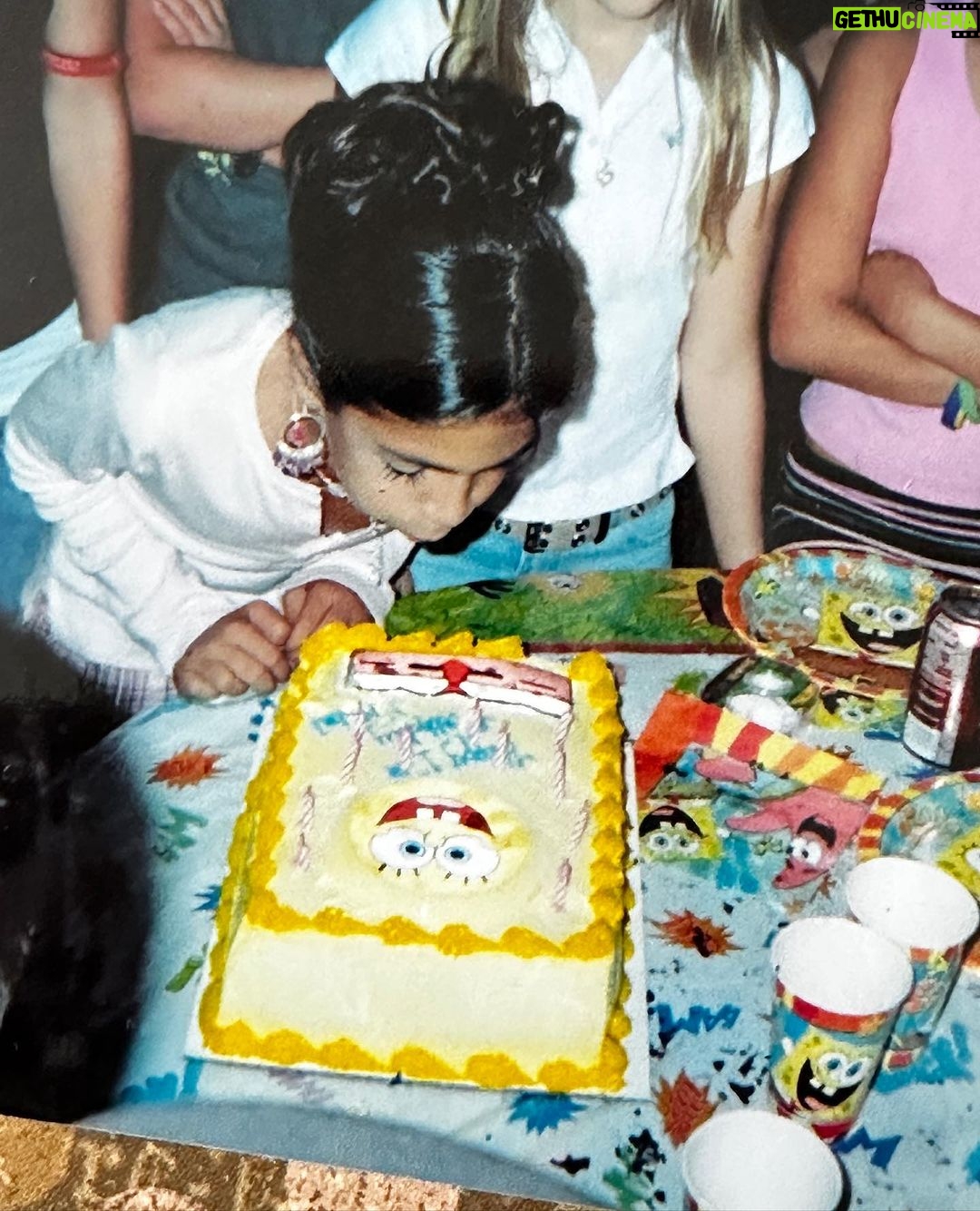 Natalee Linez Instagram - 🎂 29 years later and we still love cake!! I thought our taste buds were suppose to change every seven years🤣 Oh man if that little baby knew what this life had in store for her! So grateful 🧡🖤🎂✨ Los Angeles, California