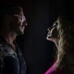 Natalia Germani Instagram - NATÁLIA GERMÁNI & MARTIN VALIHORA 📷 @hatasovalenka @natalagermani @martinvalihora @jejitelo #love #nataliagermani #lights #portrety