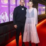 Natalia Germani Instagram - Do tretice všetko dobré a touto bratislavskou premiérou @jejitelo ukončujeme našu tour, no verím že film si ešte po svete ešte pocestuje. Ďakujeme za všetku podporu✨✨ Na sebe mám úžasný hodvábny model od @patrikhaaz Pri sebe mám úžasného modela @martinvalihora ❤️❤️✨