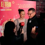 Natalia Germani Instagram - Do tretice všetko dobré a touto bratislavskou premiérou @jejitelo ukončujeme našu tour, no verím že film si ešte po svete ešte pocestuje. Ďakujeme za všetku podporu✨✨ Na sebe mám úžasný hodvábny model od @patrikhaaz Pri sebe mám úžasného modela @martinvalihora ❤️❤️✨