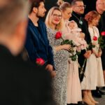 Natalia Germani Instagram - Do tretice všetko dobré a touto bratislavskou premiérou @jejitelo ukončujeme našu tour, no verím že film si ešte po svete ešte pocestuje. Ďakujeme za všetku podporu✨✨ Na sebe mám úžasný hodvábny model od @patrikhaaz Pri sebe mám úžasného modela @martinvalihora ❤️❤️✨