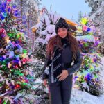 Natalia Zoppa Instagram - It’s beginning to look a lot like Christmas 🎄 Lapland, Arctic Circle