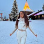 Natalia Zoppa Instagram - Baby, it’s cold outside ❄️ Lapland, Arctic Circle