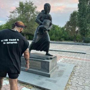 Natalie Negrotti Instagram - Spent 4 days in Armenia with someone special 🇦🇲 Can u guess who?