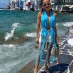 Natalie Negrotti Instagram - Blue Barbie 🐟🦋🩵🐬🇬🇷 Negrita Mykonos