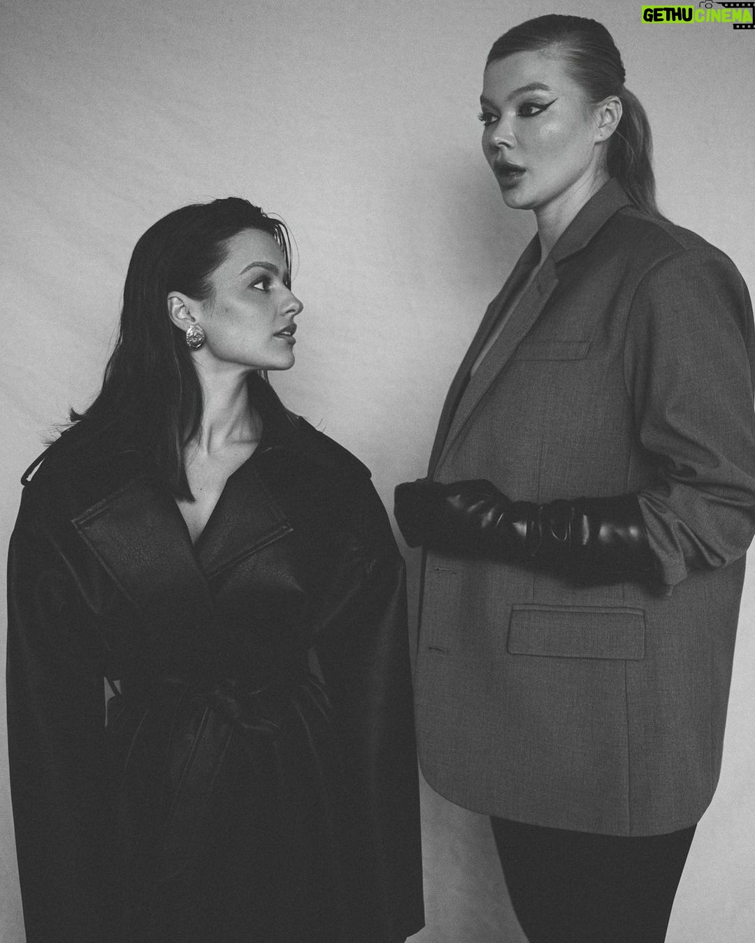 Natalie Negrotti Instagram - follow our New York journey. we have some amazing things coming up 🤫ðŸ¤@newyork.duo 📸 @svnhng film photos @johnpicciuto styled by @matttrossi wearing @verafied_official @wgempire makeup & hair @eliana.orly #nyc #curvemodel #petitemodel New York, New York