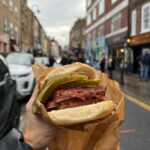 Natalie Negrotti Instagram - London day 1 & ate a salt beef beigel 🇬🇧🥯 Brick Lane