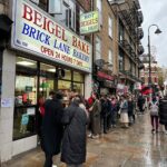 Natalie Negrotti Instagram - London day 1 & ate a salt beef beigel 🇬🇧🥯 Brick Lane