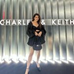 Natasha Luthra Instagram - Embracing the autumn vibes at the @charleskeithofficial collection Showcase 🍂✨ Now let's talk about the showstopper – the iconic Petra Bag! It's the IT bag of the season, and I can't get enough of it. A perfect statement piece to elevate your fall style! 🍁💼 #CHARLESKEITH_IN #charleskeithfw23 #ad