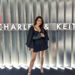Natasha Luthra Instagram - Embracing the autumn vibes at the @charleskeithofficial collection Showcase 🍂✨ Now let's talk about the showstopper – the iconic Petra Bag! It's the IT bag of the season, and I can't get enough of it. A perfect statement piece to elevate your fall style! 🍁💼 #CHARLESKEITH_IN #charleskeithfw23 #ad