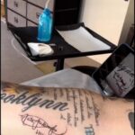 Nate Jackson Instagram - Oh my gawd!! I knew we had a great time and the show was fire 🔥 but I didn’t know that after she asked me to sign her arm THAT SHE’D GET IT TATTED!! Wowwwww. Shout out to @hotgyalmeg you’re a REAL ONE!
