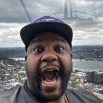 Nate Jackson Instagram - Just left a dope meeting with the good people who run the space needle. I also found and then conquered my fear of heights Nate Jackson’s Super Funny Comedy Club