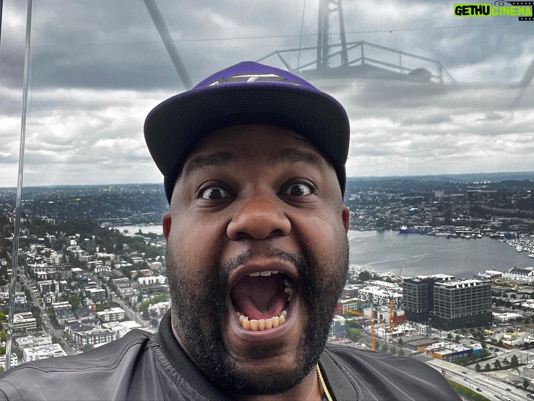 Nate Jackson Instagram - Just left a dope meeting with the good people who run the space needle. I also found and then conquered my fear of heights Nate Jackson’s Super Funny Comedy Club