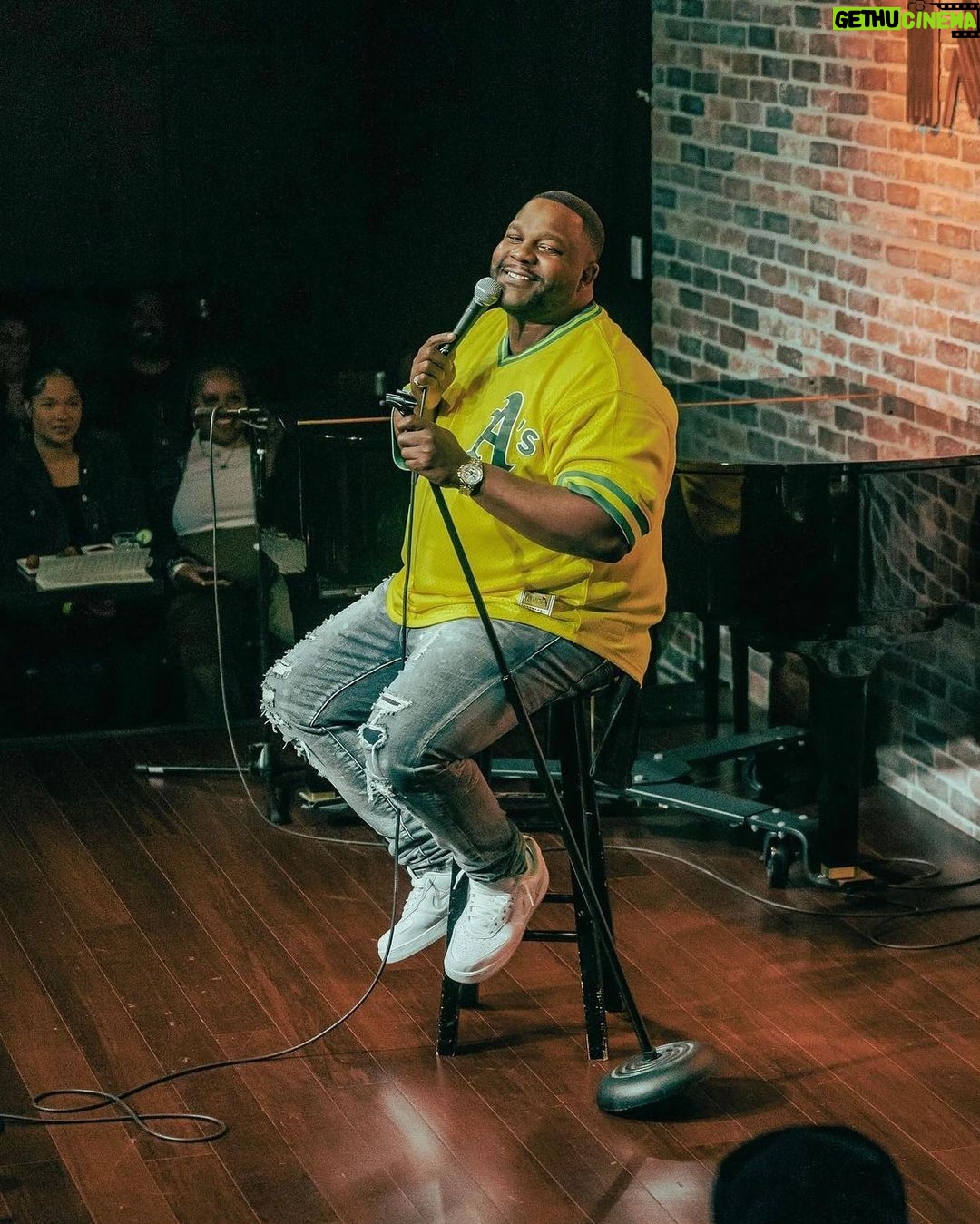 Nate Jackson - 4.5K Likes - For years. I dreamed of headlining on this very stage. Grinded my ass off hitting their open mics, doing Mo’ Betta Mondays with Deray & Big Spike, and pulling up randomly night after night to see if anybody No-showed. Moved up a little bit… got paid $7.50 for sets (literally signed checks for seven dollars and fifty cents 😬) all in the name of exposure!
Just to have gone unnoticed and unknown by the management and bookers over the years. Well. God is good and moved mountains. We sold out 4 shows BACK to BACK to BACK to BACK and made some real noise in Hollywood.
Im wildly thankful for the @hollywoodimprov giving me the opportunity to rock the main room AND THANKFUL BEYOND MEASURE to all of y’all that pulled up on me and enjoyed the shows. WE HAD A BALL!!
Thank you,
- Just a fat kid from Lacey, WA.