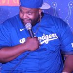 Nate Jackson Instagram - Blind man + Big head man = hilarity! Funny standup crowd work by Nate Jackson