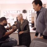 Nate Jackson Instagram - Behind the scenes in hair/makeup at The Sherri Shepherd Show … Twerk Circus 🎪 Astrophysicist Genius Edition New York, New York