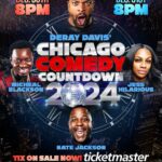Nate Jackson Instagram - For years, I’ve been watching @deraydavis announce his lineups for New Years Eve in Chicago. Huge lineups with the perfect mixes of highly respected OGs and younger comics with hella heat. It’s lowkey a barometer of who are today’s hottest comics. When he hit me to do it… I acted regular but INSIDE… I was doing the dougie hella hard. CHICAGO… WE BROKE THE ALL TIME CLUB SALES RECORD. ITS TIME! • tickets on sale as of 4 minutes ago… GET EM! Chicago, Illinois