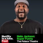 Nate Jackson Instagram - LA!! I’m coming back May 11th for the @netflixisajoke festival! 🎟️ tix are on sale today! Use code NATEFLIX to get yours‼️ Hit the link in my bio or go to natejacksoncomedy.com/tour-dates
