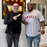 Nate Jackson Instagram - Yes. I met Tom Segura. THEE @seguratom. Yes, we did a pod with the wonderful @thechristinap. And yes, it was funny…. But this isn’t about that - this post is about the wonder and bewilderment that Tom threw my mind reeling with. I accidentally cut my finger (a little bit) opening a can JUST before this picture. I was holding a tissue in my left hand and said “I think I need a bandaid”… outta nowhere… like Hou-freakin-Dini HE WHIPS OUT A BANDAID. Swipe thru to see the moment caught in pictures. Austin. We’re off to a great start! Austin, Texas