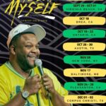 Nate Jackson Instagram - So many new cities and added shows that I needed a new graphic so y’all were in the know. Tap in. Round up your friends and come see an awesome comedy show. Every single one is different. 🧠