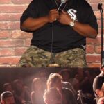 Nate Jackson Instagram - She can talk to dead people and dead pets 🤣 #explorepage #standupcomedy #natejackson #crowdwork