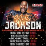 Nate Jackson Instagram - 💥 SATURDAY MATINEE JUST ANNOUNCED Thought you missed your chance to catch @MrNateJackson at Zanies? Due to popular demand we've just announced a Saturday, 4PM show! All other shows are sold out, so grab tickets while you can, Nashville. Calendar link in bio. #nashville #musiccity #zanies #zaniesnashville #standup #comedy #comedyclub #jokes Zanies Nashville